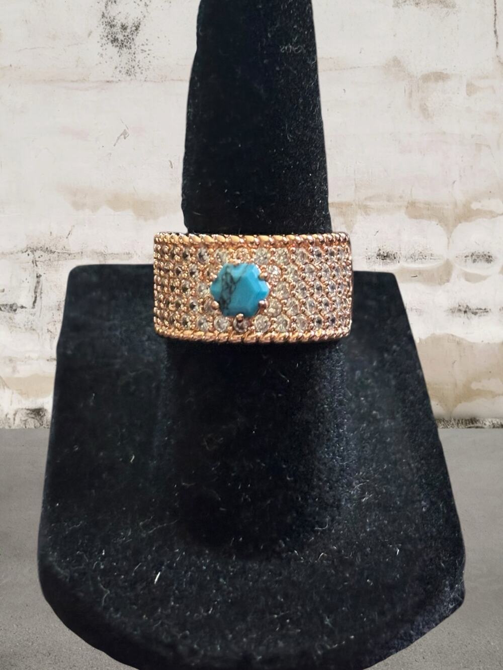 Bomb Party $144 "She's Beauty & Grace" Ring Size 6 NEW